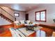 Inviting living area featuring a comfortable sofa, stylish decor, and warm ambiance at 1751 Clermont St, Denver, CO 80220