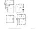 Floor plan showcasing the layout of the home's four floors at 8025 S Cody St, Littleton, CO 80128