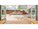 Open backyard layout with wooden deck, dining table and outdoor jacuzzi at 1452 S Washington St, Denver, CO 80210