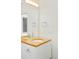 Bathroom features a wood counter with round vessel sink, modern fixtures, and stylish vanity at 1452 S Washington St, Denver, CO 80210
