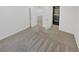 Finished basement with neutral carpet with an open layout for flexible living space at 2180 Trailblazer Way, Castle Rock, CO 80109
