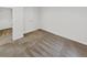 Bedroom with neutral carpet and white trim, complete with two doors for convenience at 2180 Trailblazer Way, Castle Rock, CO 80109