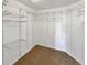 Walk-in closet with wire shelving installed for maximum storage and organization potential at 2180 Trailblazer Way, Castle Rock, CO 80109