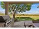Outdoor grilling area with a built-in grill station and scenic views of the open landscape at 5101 Saint Vrain Rd, Longmont, CO 80503