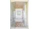 Large walk-in shower with dual shower heads and glass door at 5101 Saint Vrain Rd, Longmont, CO 80503