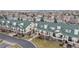 Townhomes boasting green roofs, balconies, and manicured front lawns create a welcoming community at 1825 Spaulding Cir, Superior, CO 80027