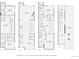 Detailed floor plan showcasing the layout of each level of the home at 427 Milwaukee St, Denver, CO 80206