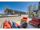 Inviting rooftop lounge area with a modern fire pit and comfortable seating at 427 Milwaukee St, Denver, CO 80206