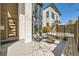 Inviting patio area with modern seating, perfect for relaxing or entertaining outdoors at 427 Milwaukee St, Denver, CO 80206