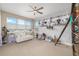 Bedroom with lots of natural light and creative interior design at 5420 Baseline Rd, Boulder, CO 80303