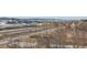 Stunning aerial view showcasing mountain views and neighborhood at 3805 Windriver Trl, Castle Rock, CO 80109