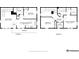 Two-story floor plan showcasing the layout of the home's living spaces, bedrooms, kitchen, and bathrooms at 3805 Windriver Trl, Castle Rock, CO 80109