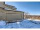 Attached garage with ample parking space at 3805 Windriver Trl, Castle Rock, CO 80109
