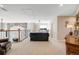 Cozy loft area with comfortable seating, natural light, and views of the home's architectural details, perfect for relaxation at 5364 Dunraven Cir, Golden, CO 80403