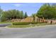 Picturesque street view of the Table Rock community entrance sign and lush landscaping at 5364 Dunraven Cir, Golden, CO 80403