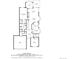 Detailed floorplan showcasing the layout of the home, including dimensions and room names at 22312 E Plymouth Cir, Aurora, CO 80016