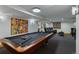 Entertain in this well-appointed space with a pool table and media area for the ultimate leisure at 7088 Indian Peaks Trl, Boulder, CO 80301