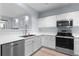 Modern kitchen featuring stainless steel appliances and ample counter space at 12711 Colorado Blvd # 1116, Thornton, CO 80241