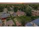 Aerial view of home featuring solar panels, pergola, and landscaping at 8525 Grandview Ave, Arvada, CO 80002