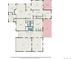 Detailed floor plan showcasing the layout of the main level with the living room, kitchen, and bedrooms at 8525 Grandview Ave, Arvada, CO 80002