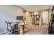 Functional office space with a unique desk and neutral tones at 1519 S Dayton St, Denver, CO 80247