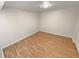 Spacious bedroom with vinyl flooring and bright neutral paint at 3986 S Bahama St, Aurora, CO 80013
