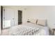 Bedroom featuring a closet with shelving units and wood floors at 4294 S Salida Way # 4, Aurora, CO 80013