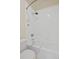 Clean bathroom with shower and safety bars at 8422 S Upham Way # G47, Littleton, CO 80128