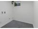 Basement laundry area with hookups at 34 University Dr, Longmont, CO 80503