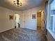 Bright bedroom with window, closet and access to another room at 245 Dunhill St, Castle Rock, CO 80104