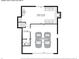 Lower level floor plan featuring a Gathering room, hallway, and garage at 7863 W Quarto Ave, Littleton, CO 80128