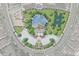 Community amenities map showcasing pool, sport court, playground and pavilion at 10560 Waco St, Commerce City, CO 80022