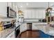 Well-equipped kitchen boasting stainless steel appliances and granite countertops at 10560 Waco St, Commerce City, CO 80022