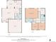 Detailed floor plan showcasing layout of the home including kitchen, bedrooms, living spaces, and dimensions at 7868 Downing St, Denver, CO 80229