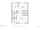 Floor plan of the first floor with kitchen, dining room, living room, and bathroom at 12520 W Virginia Ave, Lakewood, CO 80228