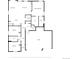 Detailed floor plan showcasing the layout of rooms, including the kitchen, living room, and bedrooms at 7108 Morrison Dr, Frederick, CO 80530