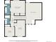 Second floor plan displays primary bedroom with bath and additional bedrooms at 16277 Blueleaf Pl, Parker, CO 80134