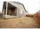 A spacious backyard that is ready for your personal touch at 12652 Glencoe St, Thornton, CO 80241