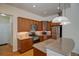 Kitchen with stainless steel appliances and granite countertops at 8588 W Quarles Pl, Littleton, CO 80128