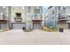 Attached garages with private driveways in a well-maintained townhome community at 8742 E 47Th Ave, Denver, CO 80238