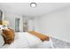 Bright bedroom with comfortable bedding and natural light offers a serene retreat at 3342 S Flamingo Way, Denver, CO 80222