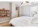 Cozy bedroom with ample closet space and natural light at 1630 N Clarkson St # 320, Denver, CO 80218