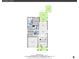 Detailed floor plan showcasing the layout of a two-story home with living room, kitchen, and bedrooms at 3086 Kestrel St, Brighton, CO 80601
