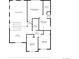 Two-bedroom home floor plan with primary suite and loft at 4942 S Zephyr St, Littleton, CO 80123