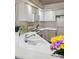 Bright kitchen featuring white cabinets, modern appliances, and a clean, functional design at 12610 E Wesley Pl, Aurora, CO 80014