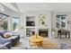 Comfortable living room with a cozy fireplace, perfect for relaxation at 12610 E Wesley Pl, Aurora, CO 80014