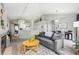 Spacious living room with vaulted ceilings and an open floor plan at 12610 E Wesley Pl, Aurora, CO 80014