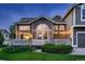 Wonderful back deck perfect for relaxation with exterior lighting and shade elements at 19551 E Mann Creek Dr # B, Parker, CO 80134