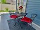 Inviting patio space with table and chairs, perfect for outdoor relaxation at 5295 Andes St, Denver, CO 80249
