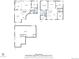 Detailed floor plan showcasing the layout of this multi-level house, including room dimensions and layout at 5146 S Argonne St, Centennial, CO 80015